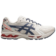 Asics Gel Kayano 14 Trainers / Sneaker White / Navy Blue / Cream / Beige