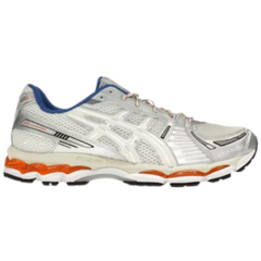 Asics Gel NYC Trainers / Sneakers White / Gray / Orange / Navy Blue