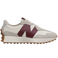 New Balance 327 Sneakers / Trainers Gray / Wine Red / Brown