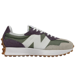 New Balance 327 Sneakers / Trainers Green / Purple / Gray / White