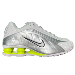 Nike Shox R4 Sneakers / Trainers Silver / White / Green