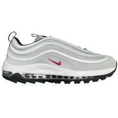 Nike Air Max 97 Golf Sneakers / Trainers White / Silver / Black / Red