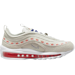 Nike Air Max 97 Sneakers / Trainers White / Beige / Cream / Red