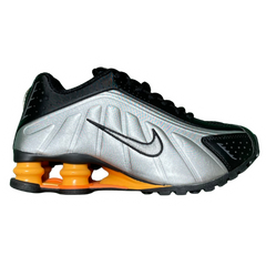 Nike Shox R4 Sneakers / Trainers Black / Silver / Orange