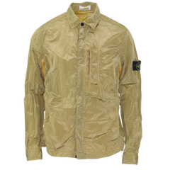 Stone Island Nylon Zip Up / Sweater Brown